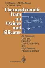 Thermodynamic Data on Oxides and Silicates: An Assessed Data Set Based on Thermochemistry and High Pressure Phase Equilibrium