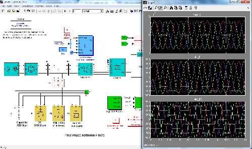 شبیه سازی فیلتر سه فاز برای هارمونیک