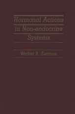 Hormonal Actions in Non-endocrine Systems