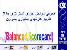
	پاورپوینت معرفي مراحل اجراي استراتژي ها از طريق كارتهاي امتيازي متوازن
