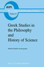 Greek Studies in the Philosophy and History of Science