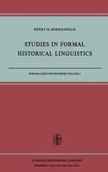 Studies in Formal Historical Linguistics