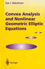 Convex Analysis and Nonlinear Geometric Elliptic Equations