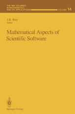 Mathematical Aspects of Scientific Software