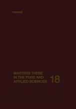 Masters Theses in the Pure and Applied Sciences