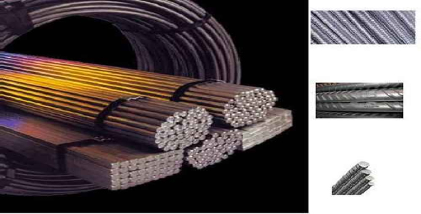 جداول وزن و سطح مقطع شاخه میلگرد اکسل