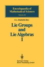 Lie Groups and Lie Algebras I: Foundations of Lie Theory Lie Transformation Groups