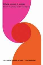 Unifying Concepts in Ecology: Report of the plenary sessions of the First international congress of ecology, The Hague, the Netherlands, September 8–1