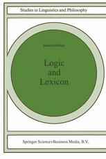 Logic and Lexicon: The Semantics of the Indefinite