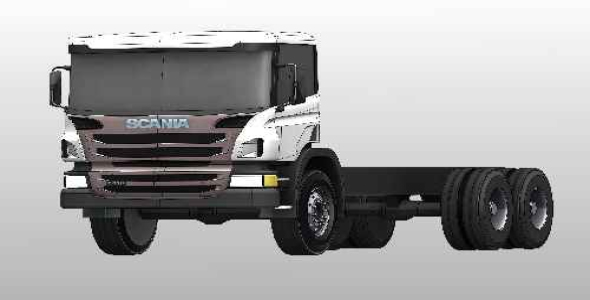 مدل خودرو اسکانیا P410 مقیاس 1:1