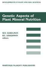 Genetic Aspects of Plant Mineral Nutrition: Proceedings of the Second International Symposium on Genetic Aspects of Plant Mineral Nutrition, organized