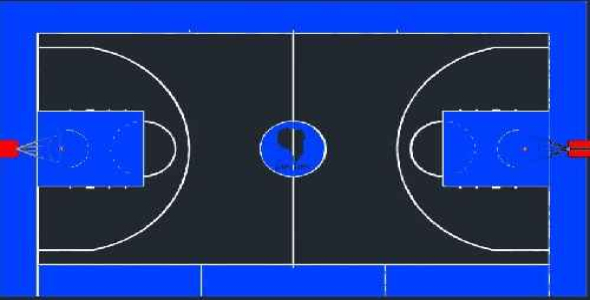 زمین بسکتبال