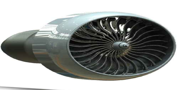 مدل ساده و آموزشی موتور جت توربوفن