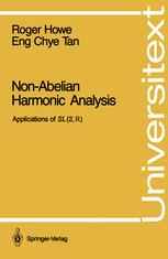 Non-Abelian Harmonic Analysis: Applications of SL (2,ℝ)
