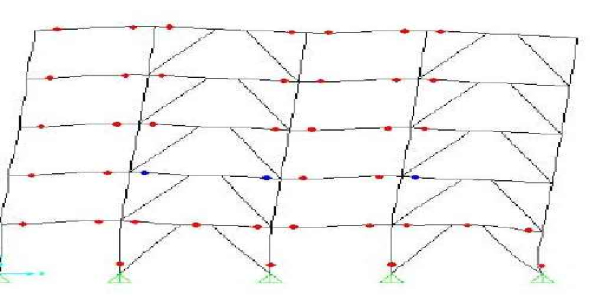 پروژه تحلیل پوش اور قاب فولادی 5 طبقه
