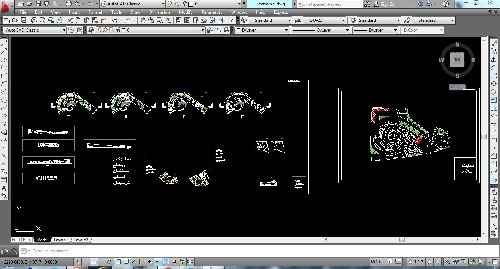 اتوکد ترمینال - شامل سایت . پلان . نما . برش
