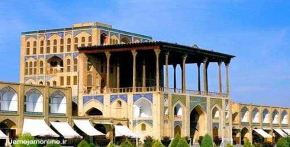 دانلود پاورپوینت بنای عالی قاپوی اصفهان