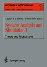 Systems Analysis and Simulation I: Theory and Foundations
