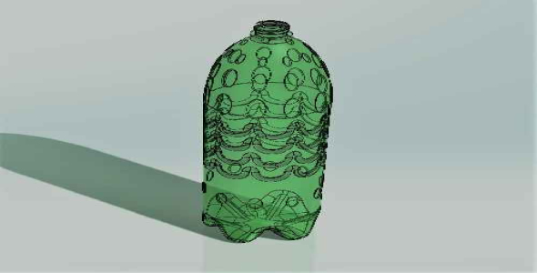 مدل آموزشی بطری نوشابه