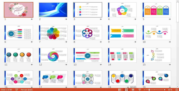 
	تم پاورپوينت (سمینار)
