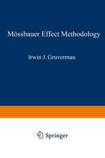 Mössbauer Effect Methodology: Volume 10