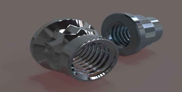 
	پیچ طراحی شده در سالیدورک و کتیا
