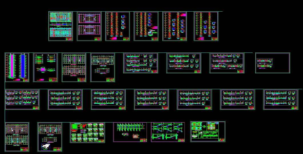 
	پکیج نقشه هاي سازه اي یک ساختمان 9 طبقه بتني
