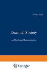 Essential Society: An Ontological Reconstruction