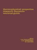 Thermophysical Properties Research Literature Retrieval Guide: Book 2 Index to Search Parameters