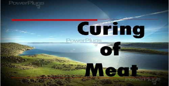 عمل آوری گوشت (Curing of Meat)