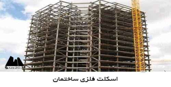 پاورپوینت اسکلت فلزی ساختمان