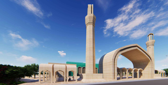 
	تحقیق آشنایی با مصلای بزرگ پردیس کرج
