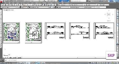نقشه اتوکد کتابخانه ( فارسی ) ...... A1 ..... شامل پلان و نماها و برش ها ..... کلیپ را مشاهده نمایید.