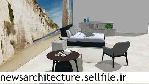 آبجکت اسکتچاپ _ اتاق خواب 