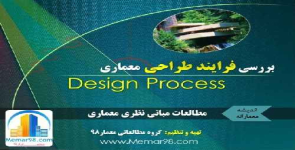 دانلود مطالعات بررسی فرآیند طراحی در معماری+مبانی نظری+روند طراحی معماری