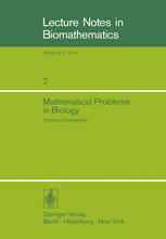 Mathematical Problems in Biology: Victoria Conference