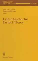 Linear Algebra for Control Theory