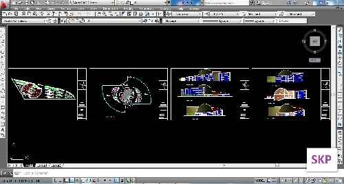 نقشه اتوکد سالن همایش ( فارسی ) ...... A3 ..... شامل سایت و پلان و نما ها و برش ها ..... کلیپ را مشاهده نمایید.