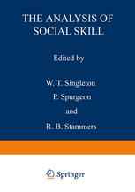 The Analysis of Social Skill