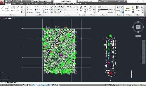 دانلود نقشه کامل اتوکد محدوده باغ فردوس تهران