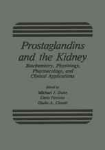 Prostaglandins and the Kidney: Biochemistry, Physiology, Pharmacology, and Clinical Applications