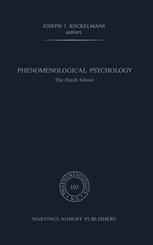 Phenomenological Psychology: The Dutch School