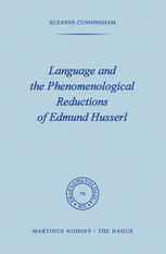 Language and the Phenomenological Reductions of Edmund Husserl