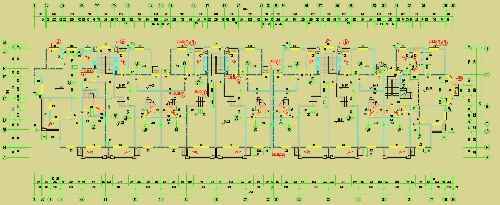 نقشه فاز2 معماری مجتمع مسکونی 