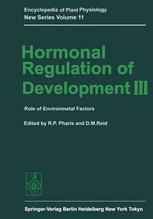 Hormonal Regulation of Development III: Role of Environmental Factors