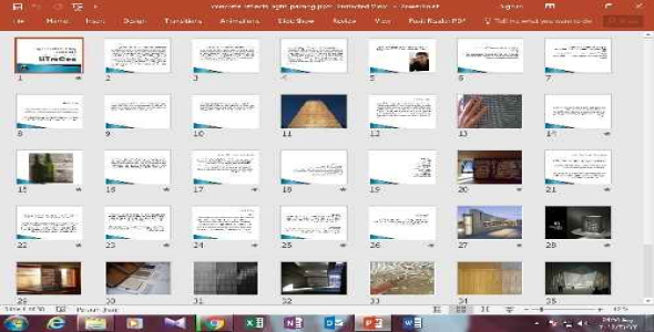 دانلود پاورپوینت بتن عبور دهنده نور