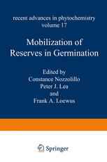 Mobilization of Reserves in Germination