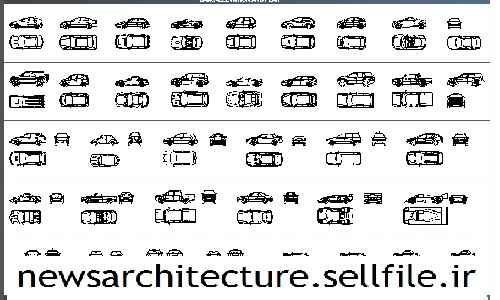 بلوک اتوکد ماشین 3