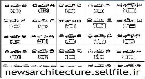 بلوک اتوکد ماشین 2