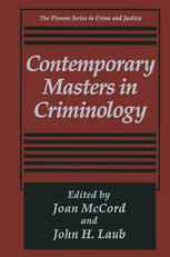 Contemporary Masters in Criminology
